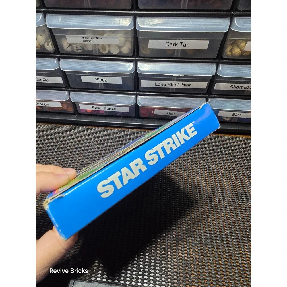 1981 Intellivision Star Strike Game and Box Tested and Working‎ Great Condition